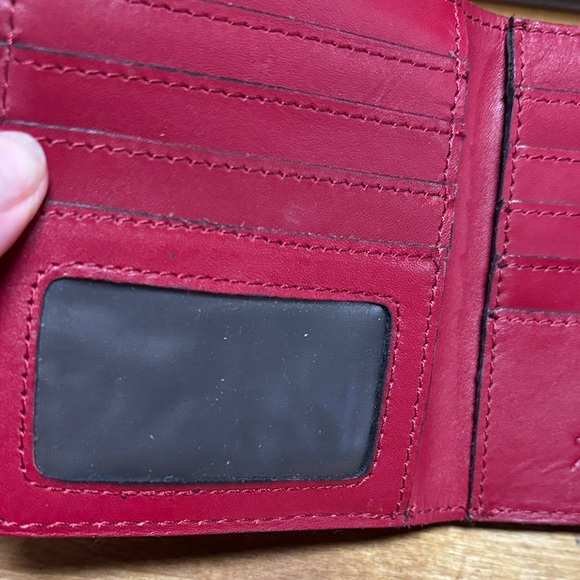 Patricia Nash Red Leather Wallet - Picture 6 of 11
